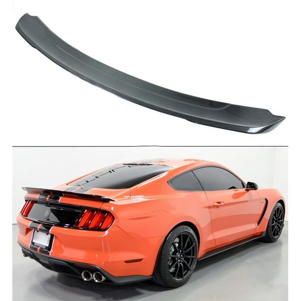 For 2015-2017 Ford Mustang GT S550 GT350 Style ABS Matt Black Trunk Spoiler Wing For 2015-2017 Ford Mustang GT S550 GT350 Style ABS Matt Black Trunk Spoiler Wing